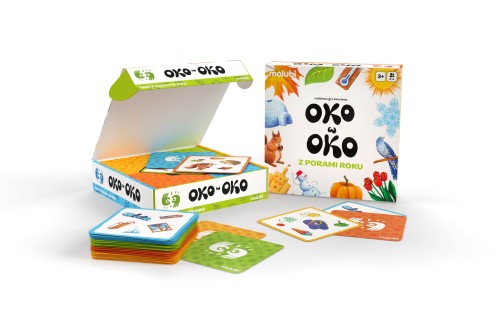 Oko w Oko z Porami Roku Malubi, gra edukacyjna o sezonowych zjawiskach