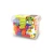Klocki konstrukcyjne Meli Basic Neon Travel Box 250 elementów w neonowych kolorach