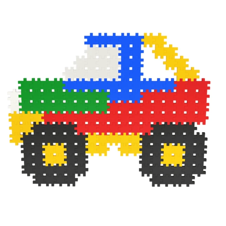 Klocki MELI Minis do łączenia w obrazki oraz przestrzenne konstrukcje 3D