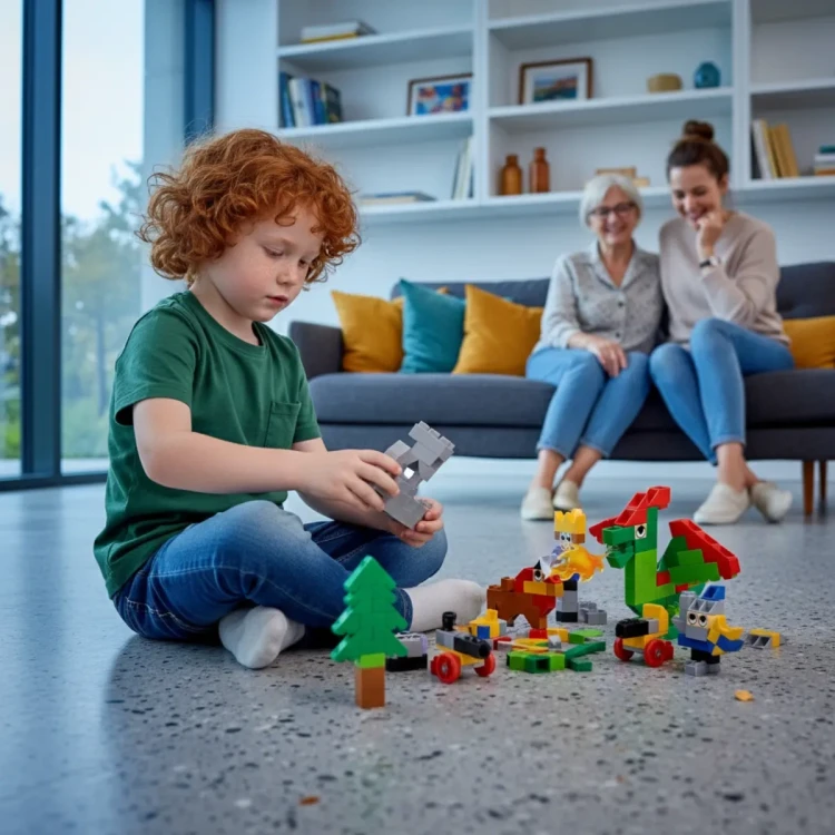 Zestaw LITTLE ARCHITECT do budowania ośmiu modeli z rycerzami i zamkiem