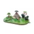 Szczegółowy widok figurki dinozaura Half Toys z magnetycznym połączeniem
