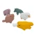 Leśne figurki Half Toys z magnetycznymi osłonami do rozdzielania