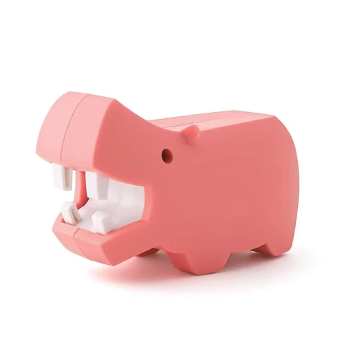 Magnetyczne figurki zwierząt Safari z ukrytym szkieletem-puzzle na białym tle