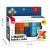 Opakowanie zestawu magnetycznych klocków WOOPIE Tetris 3D o wymiarach 17 x 14,9 x 4,4 cm