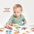 Kolorowe dwuelementowe puzzle Moje pierwsze puzzle do pary Bright Junior Media na jasnym tle