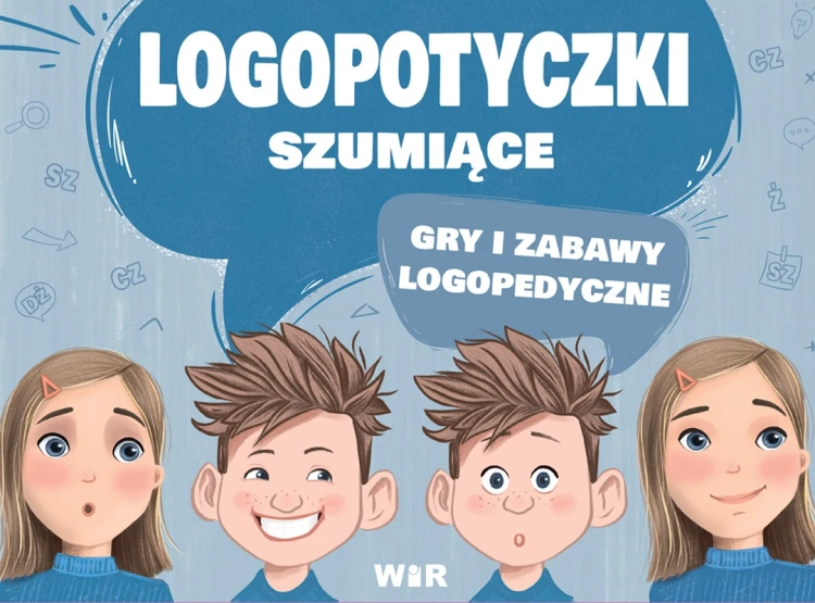 Logoptyczki szumiące - pomoce do ćwiczenia głosek szumiących w terapii mowy