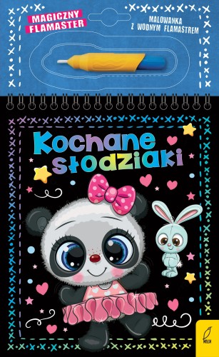Kolorowanka wodna Magiczny flamaster Wilga z ilustracjami do malowania wodą