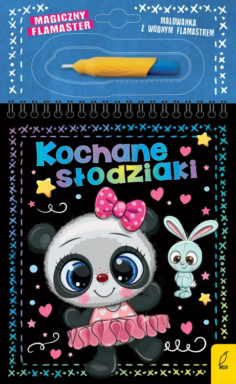 Kolorowanka wodna Magiczny flamaster Wilga z ilustracjami do malowania wodą