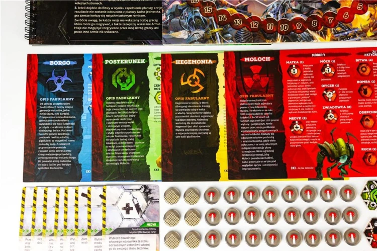 Rozgrywka w Neuroshima Hex - taktyczna gra planszowa Portal Games