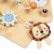 Tablica sensoryczna 2w1 Woopie Let's Go Green przygotowana do zabawy w formie domku