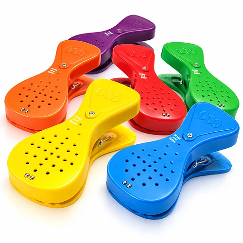 Kolorowe spinacze do nagrywania TTS – 6 szt., 20 sekund paktoo pl.webp