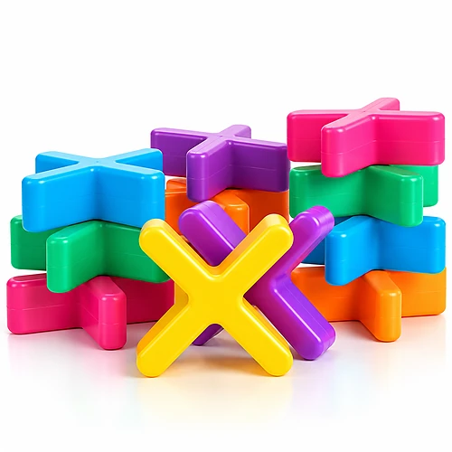 Świecące krzyżyki sensoryczne TTS 12,7 cm - 12 szt. paktoo pl.webp