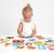 Puzzle Dzikie zwierzątka Bright Junior Media, zestaw 18 par do wspólnej zabawy