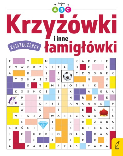 Książkożercy Wilga – książka z krzyżówkami, rebusami i zadaniami dla dzieci