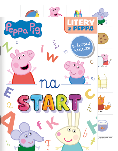 Książeczka Świnka Peppa. Na start 6. Litery z Peppą od Media Service Zawada