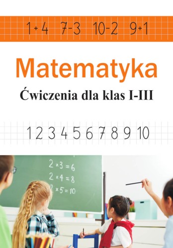 Matematyka klasy 1–3 SBM – okładka książki z ćwiczeniami z liczenia i działań