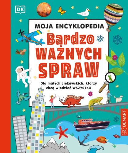 Encyklopedia dla dzieci DEMART o świecie, przyrodzie, historii i kosmosie — okładka książki