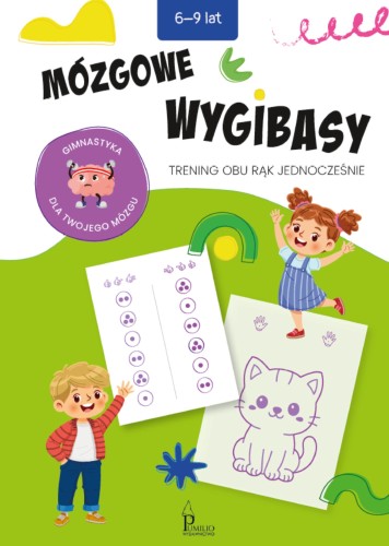 Zeszyt Mózgowe wygibasy Pumilio z ćwiczeniami oburącz dla dzieci