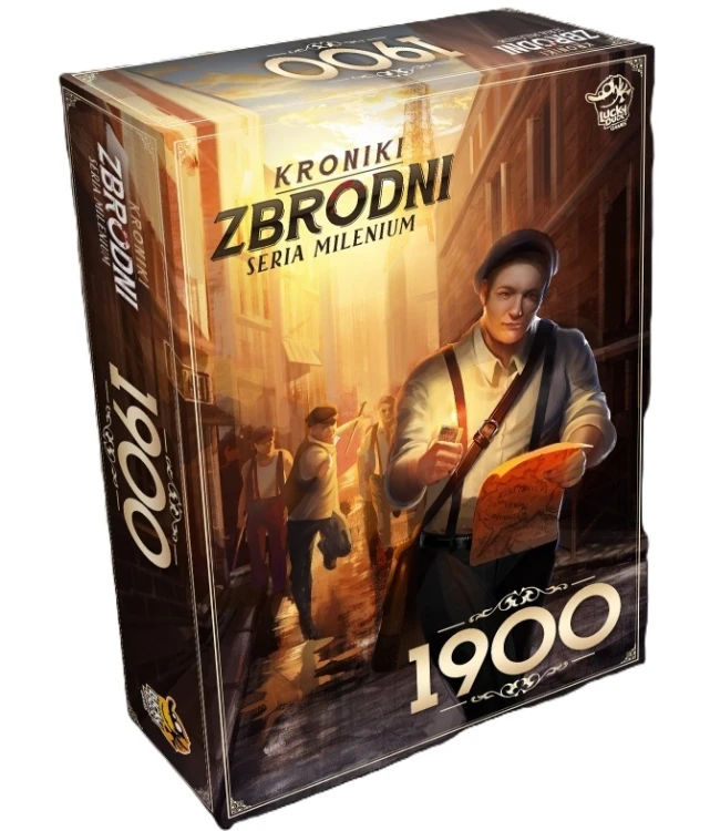 Kroniki Zbrodni: 1900 Lucky Duck Games, kooperacyjna gra detektywistyczna z aplikacją