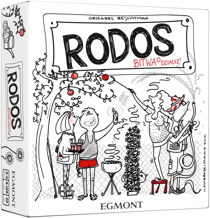RODOS Egmont PAP, rodzinna gra strategiczna o ogródkach działkowych