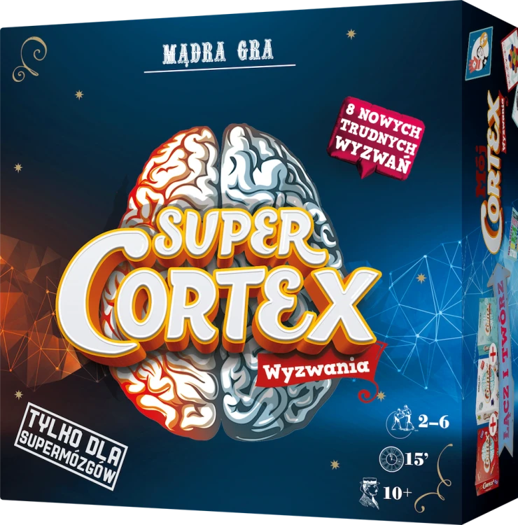 Gra Super Cortex REBEL – zestaw zadań do wspólnej, szybkiej rywalizacji