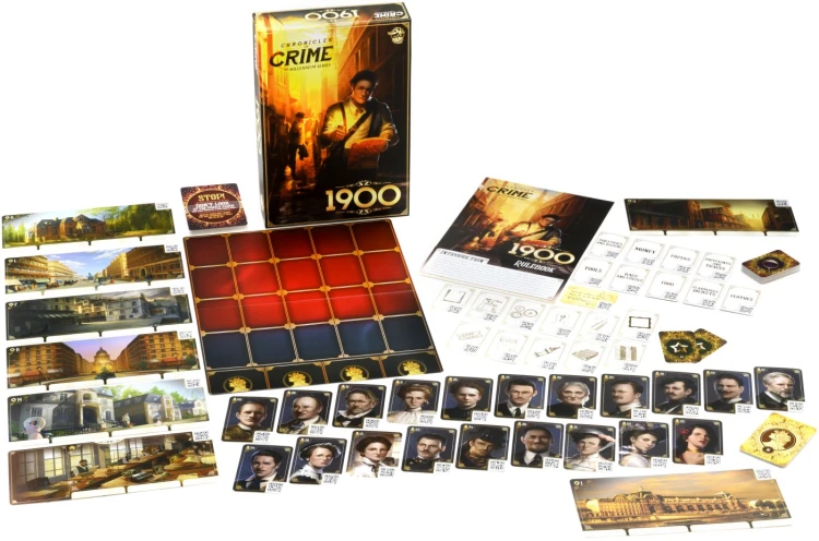 Kroniki Zbrodni: 1900, gra Lucky Duck Games do wspólnego rozwiązywania spraw