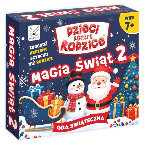 KANGUR Magia Świąt 2, quiz dla dzieci i rodziców z pytaniami o Boże Narodzenie