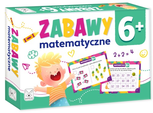 Karty KANGUR do zabaw matematycznych – 16 kart do pisania i rysowania