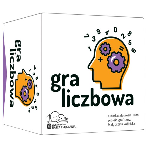 Gra liczbowa NASZA KSIĘGARNIA dla dzieci 8+ do nauki dodawania i odejmowania