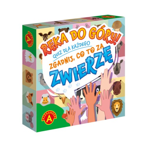Ręka do góry! Zgadnij – quizowa gra o zwierzętach ALEXANDER GRY.