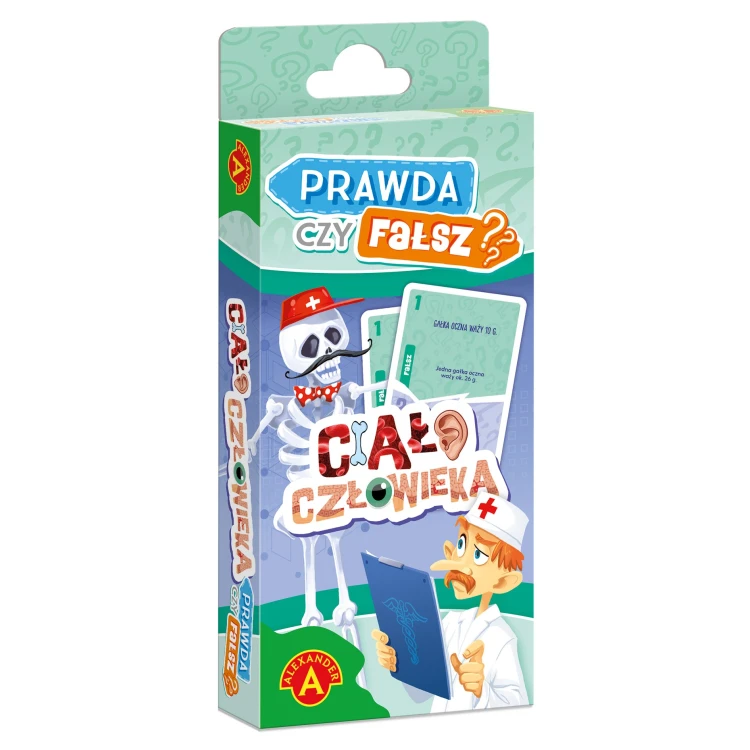 Gra o ciele człowieka ALEXANDER GRY do quizu i sprawdzania wiedzy o anatomii
