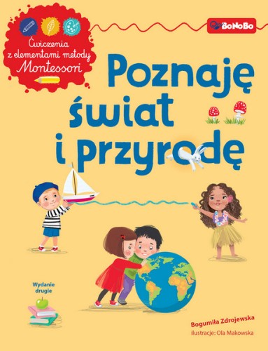 Poznaję świat i przyrodę, książka edukacyjna Wydawnictwa RM z ćwiczeniami dla dzieci