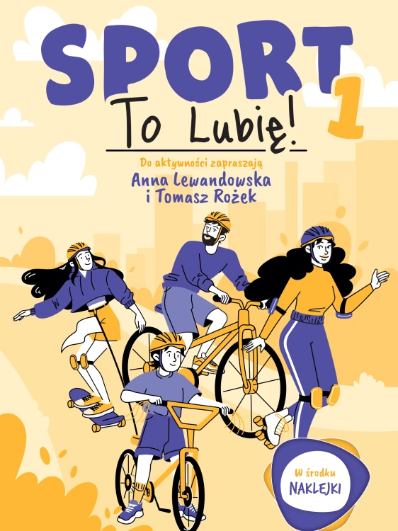 Sport. To Lubię! Active Book – książka dla dzieci z ćwiczeniami, wyzwaniami i naklejkami