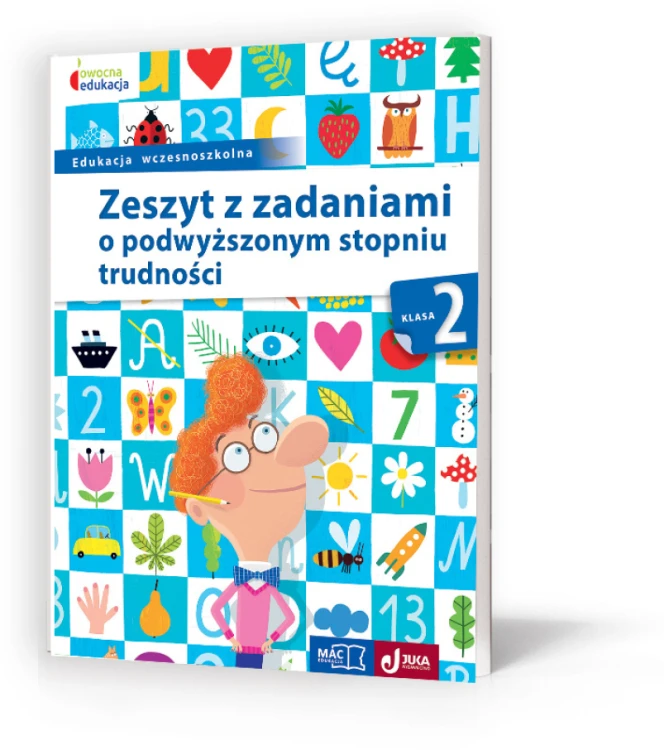 Owocna edukacja, zeszyt z zadaniami MAC PODRĘCZNIKI dla uczniów klasy 2