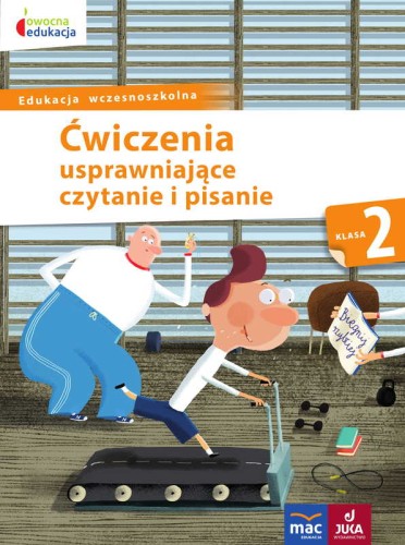 Ćwiczenia do czytania i pisania MAC PODRĘCZNIKI dla klasy 2, okładka zeszytu ortograficzno-gramatycznego