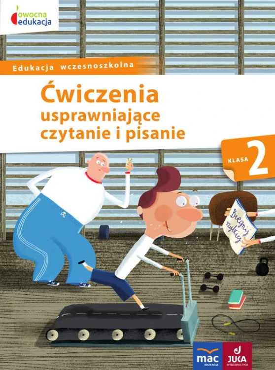 Ćwiczenia do czytania i pisania MAC PODRĘCZNIKI dla klasy 2, okładka zeszytu ortograficzno-gramatycznego