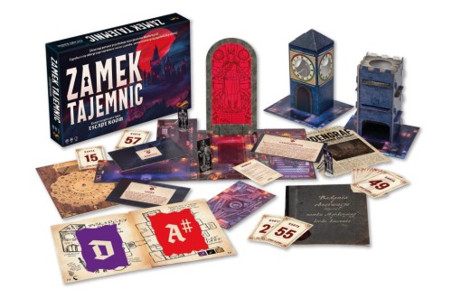 Gra escape room Zamek Tajemnic Fox Games – przygodowa zagadka o śledztwie w zamku dla osób 14+.