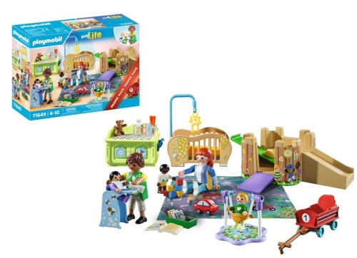 Playmobil Grupa maluchów, zestaw figurek z akcesoriami do opieki nad dziećmi