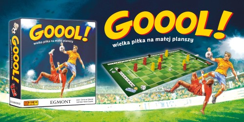 Gra Goool! Egmont PAP – drugi widok piłkarskiej rozgrywki planszowej