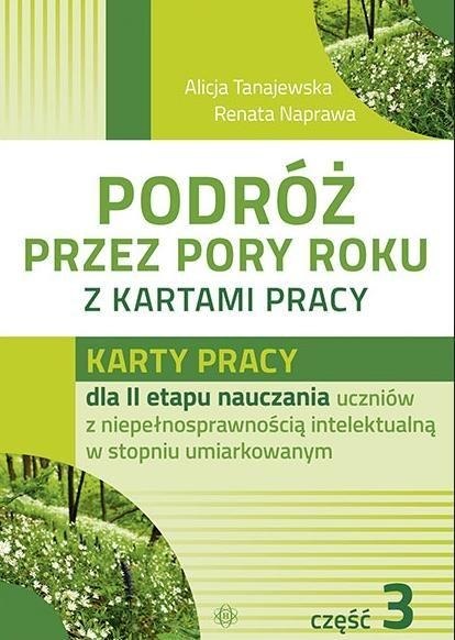 Podróż przez pory roku z kartami pracy, część 3, Harmonia podręczniki – publikacja do edukacji specjalnej