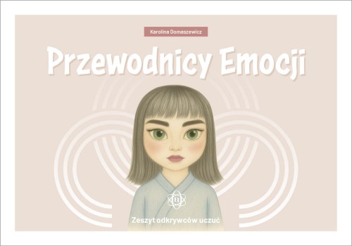 Przewodnicy Emocji HARMONIA — okładka zeszytu ćwiczeń o uczuciach dla dzieci