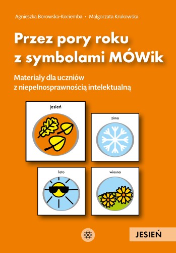 Jesienne karty pracy AAC z symbolami MÓWik, publikacja Harmonia podręczniki