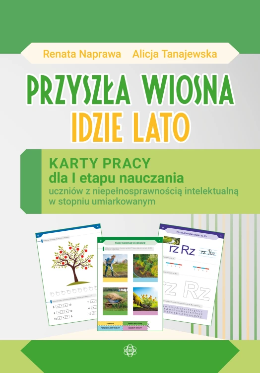 Przyszła wiosna, idzie lato – okładka 164 kart pracy dla edukacji specjalnej