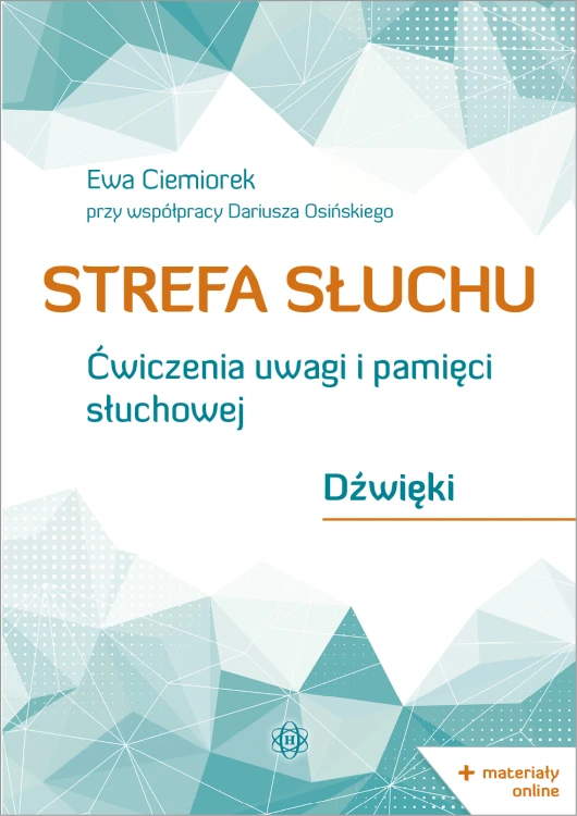 Strefa słuchu – książka HARMONIA z ćwiczeniami percepcji, uwagi i pamięci słuchowej
