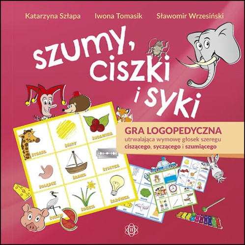 Szumy, ciszki i syki HARMONIA – gra logopedyczna z planszami obrazkowymi