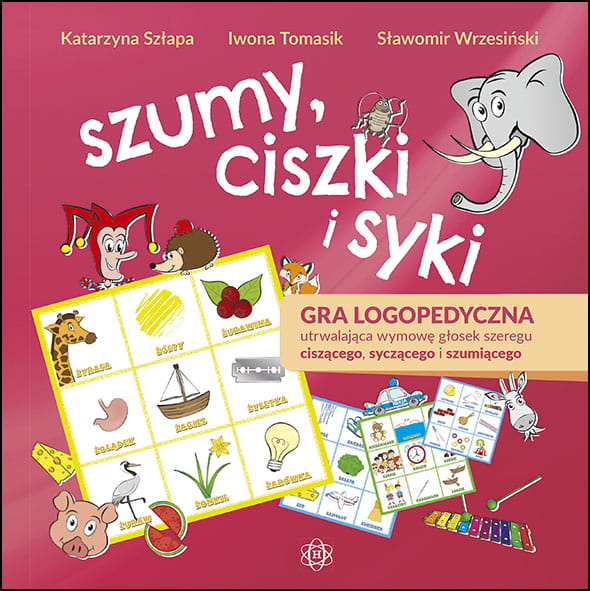 Szumy, ciszki i syki HARMONIA – gra logopedyczna z planszami obrazkowymi