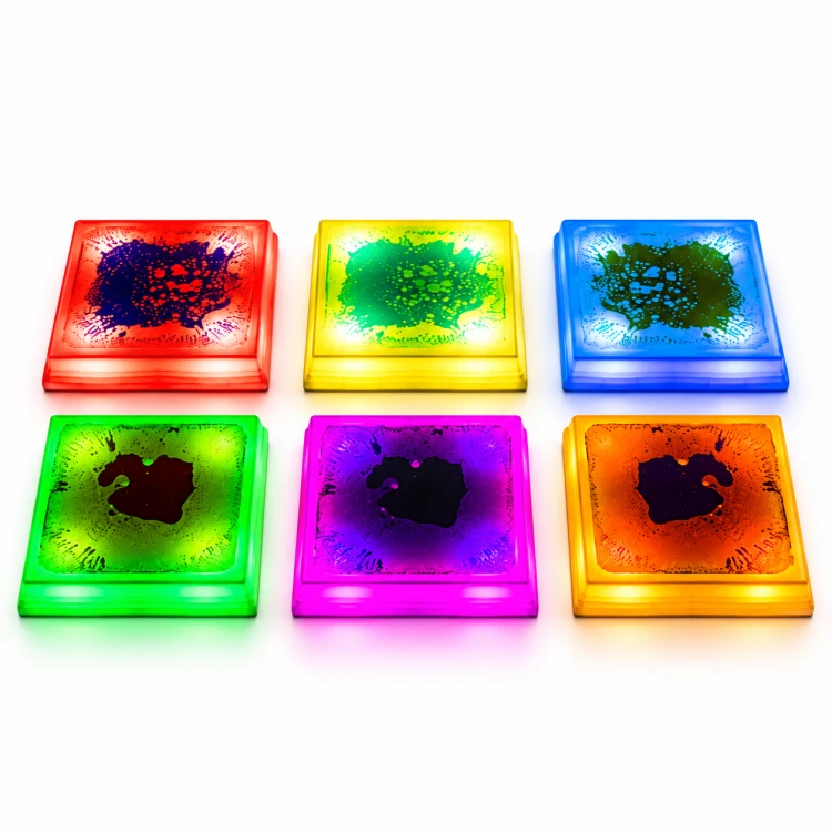 Podświetlane płytki sensoryczne LED 30 × 30 cm – zestaw 6 szt paktoo pl.png