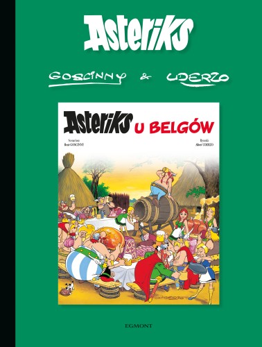 Asteriks u Belgów – tom 24, komiks Egmont w twardej oprawie z dodatkami