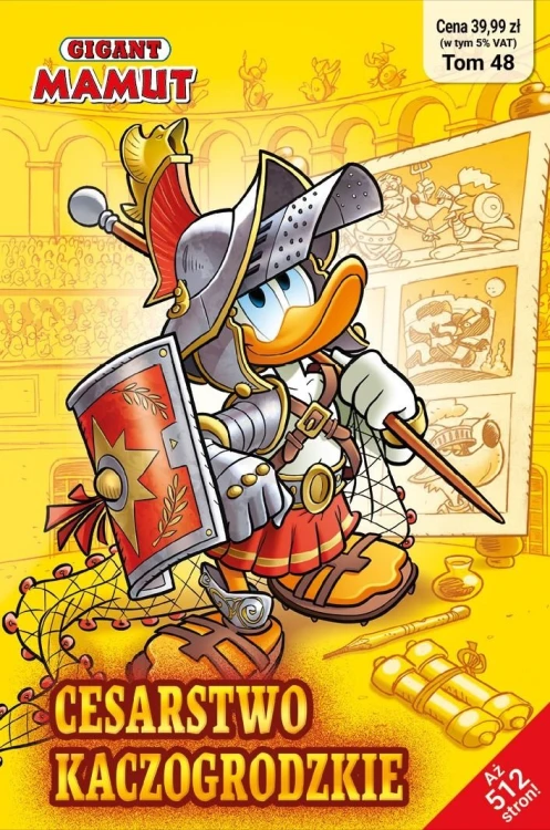 Komiks Gigant Mamut 3/2026 Egmont Komiksy, tom Cesarstwo Kaczogrodzkie z Kaczorem Donaldem
