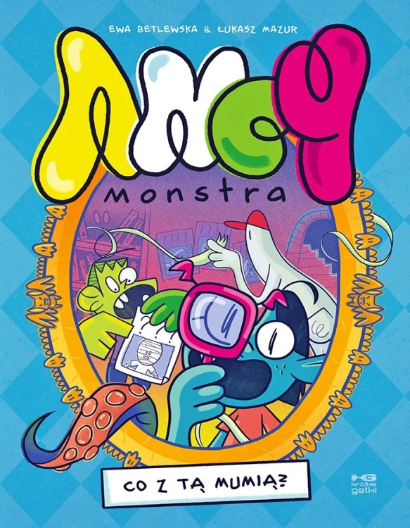 Komiks Ancymonstra. Co z tą mumią? Tom 1, Kultura gniewu, dla dzieci 6+